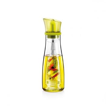 Recipient pentru ulei cu infuzor pentru condimente Tescoma VITAMINO,Metallic Line, 250 ml, 250 ml