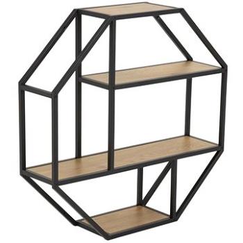 Nástenná polica Seaford Octagon (000089668)