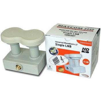 LNB Mascom Monoblock Single MCM4S01HD Gold 4,3° (CH17d)