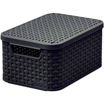 Curver Úložný box RATTAN Style2 s vekom S (03617-210)