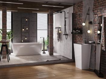 BESCO Volně stojící vana EVITA bílá Barva Bílá, Barva sifonu Chrom, Rozměr vany 160 × 80  VANEVITA160