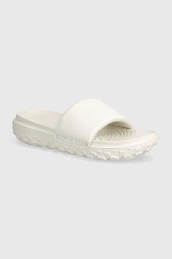 Šľapky The North Face NEVER STOP CUSH SLIDE dámske, béžová farba, na platforme, NF0A8A99WID1