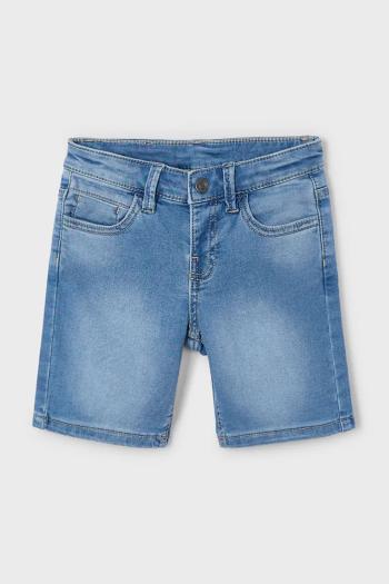 Detské rifľové krátke nohavice Mayoral soft denim 3218