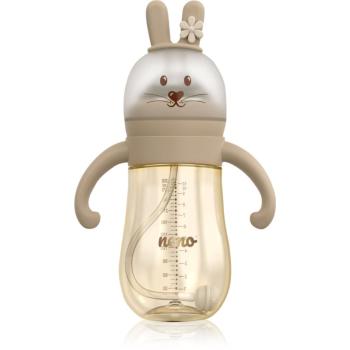 NENO Mio 6 m+ dojčenská fľaša Brown 300 ml