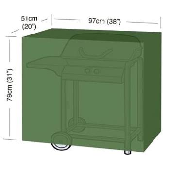 M.A.T. plachta krycia na gril CLASSIC S 97 × 51 × 79 cm (791815)