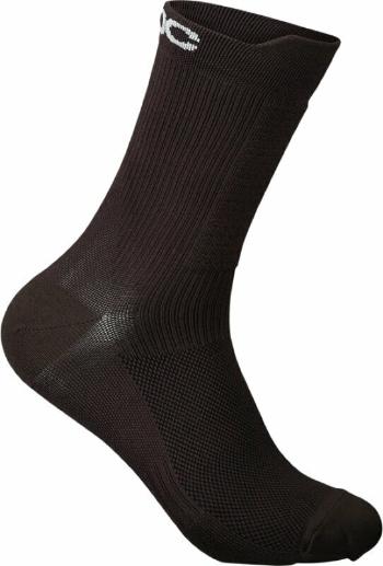 POC Lithe MTB Mid Sock Axinite Brown M Cyklo ponožky