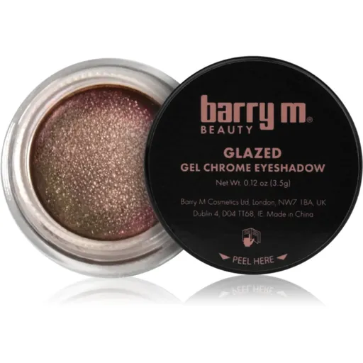 Barry M Glazed gélové očné tiene odtieň Mocha Rose 3.5 g