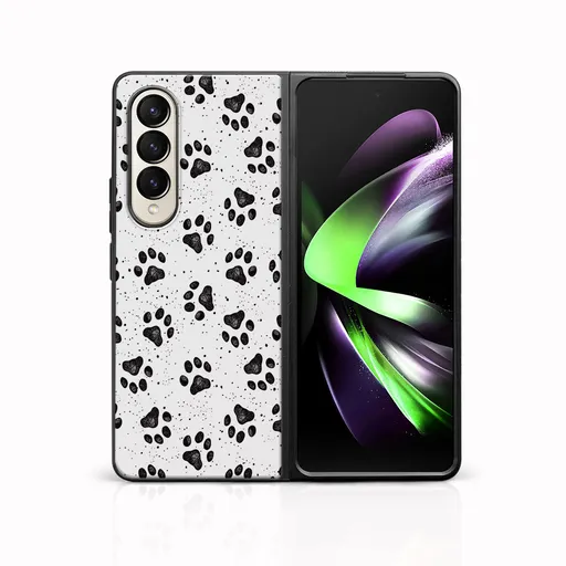 MY ART Ochranný kryt pre Samsung Galaxy Z Fold 3 5G  PAWS (185)