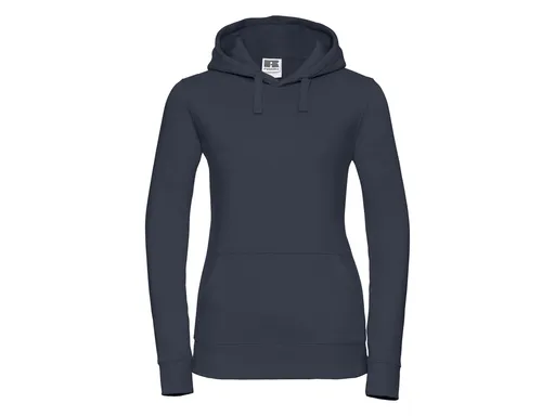 RUSSELL COLECTION Dámska mikina Russel s kapucňou - MODRÁ ( navy )  XS