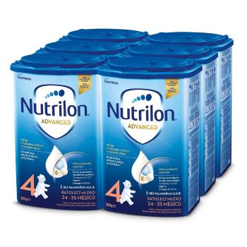 NUTRILON 4 batoľacia mliečna dojčenská výživa v prášku 6 x 800 g