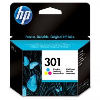 HP originálna cartridge blistr, CH562EE#301, No.301, color, 165 str., HP HP Deskjet 1000, 1050, 2050, 30