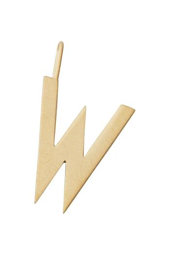 Strieborný pozlátený prívesok Design Letters 90201544W