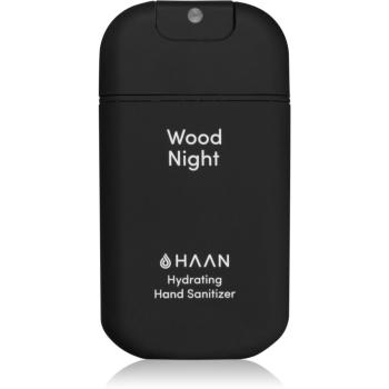 HAAN Hand Care Wood Night čistiaci sprej na ruky s antibakteriálnou prísadou 30 ml