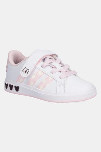 Detské tenisky adidas GRAND COURT MINNIE biela farba, JR8134