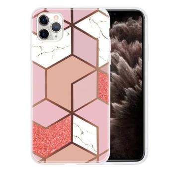 GEOMETRIC ART TPU Ochranný kryt Apple iPhone 11 Pro MARBLE PINK