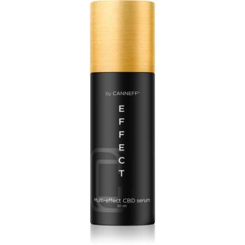 Canneff Effect by Canneff Multiefektné CBD sérum hydratačné a vyživujúce sérum s CBD pre všetky typy pleti 30 ml