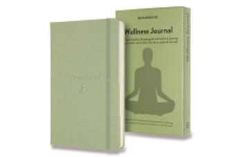 Moleskine Passion Wellness Journal A5 zelený zápisník