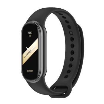 RUBBER Remienok pre Xiaomi Smart Band 8 čierny