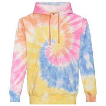 Just Hoods Batikovaná mikina - Tie-Dye Swirl | L