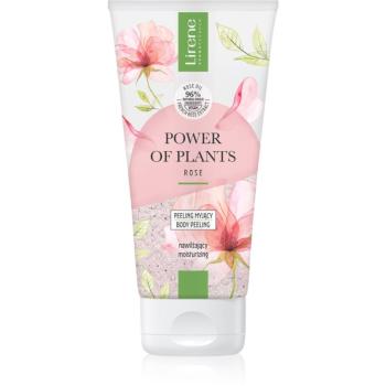 Lirene Power of Plants Rose peelingový gél s hydratačným účinkom 175 ml