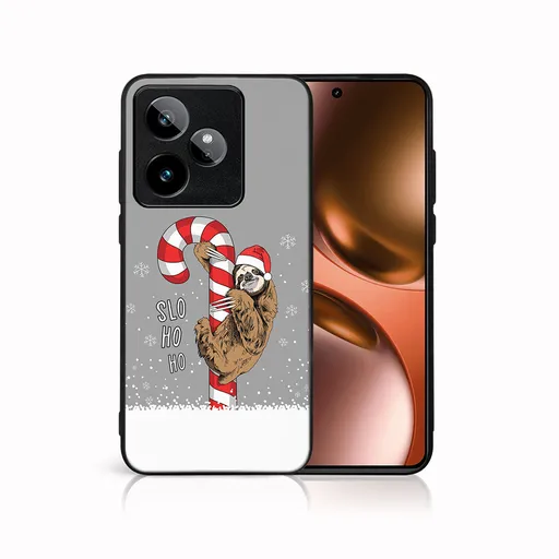 MY ART Kryt s vianočným dizajnom Realme GT 7T 5G CANDY (076)