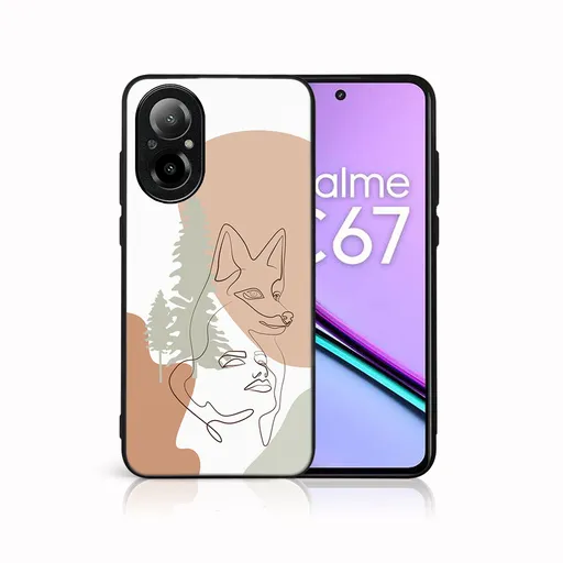 MY ART Ochranný kryt pre Realme C67 FOX (191)
