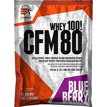 Extrifit CFM Instant Whey 80 30 g blueberry (8594181601559)