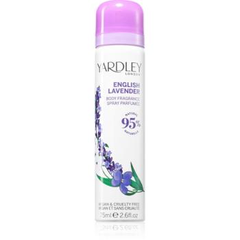 Yardley English Lavender dezodorant v spreji pre ženy 75 ml