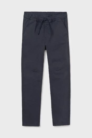 Detské nohavice Mayoral soft jogger tmavomodrá farba, 7563