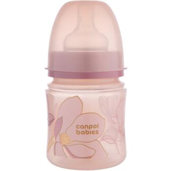 Canpol babies EasyStart Gold dojčenská fľaša Pink 120 ml