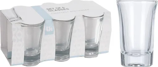 MAKRO - Sada pohárov 6ks 40ml EH