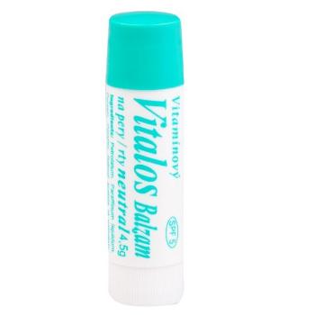 Vitalos balzam na pery neutral SPF 5, 4,5g