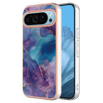 IMD MARBLE Ochranný kryt pre Google Pixel 9 Pro XL PURPLE