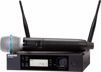 Shure GLXD24R+E/B87A-Z4 Bezdrôtový set 2,4 GHz-5,8 GHz