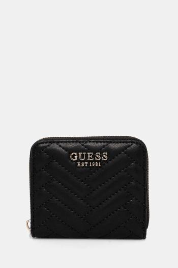 Peňaženka Guess ANNING dámska, čierna farba, SWQG95 08137