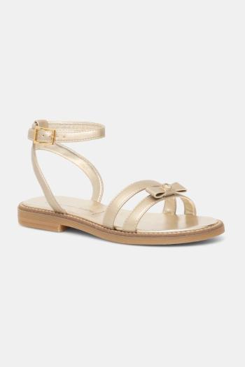 Sandále Calvin Klein Jeans béžová farba, V4A2-83052