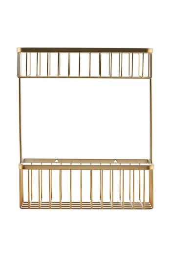 Kúpeľňová polica House Doctor HDBath 33 x 28 cm žltá farba