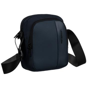 Modrá malá pánska crossbody taška – Peterson