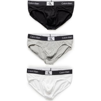 Calvin Klein Jeans  HIP BRIEF 3PK 000NB3527A  Spodky Biela