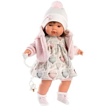Llorens 38566 Lola – reálna bábika so zvukmi a mäkkým látkovým telom – 38 cm (8426265385665)