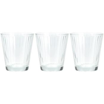 EH Súprava pohárov Stripes 3 ks, 230 ml