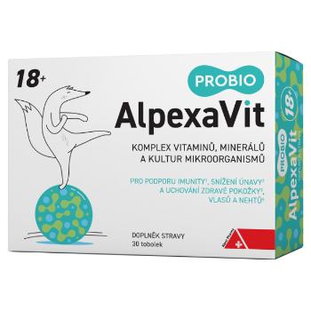 ALPEXAVIT Probio 18+ 30 kapsúl