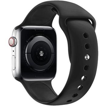 Eternico Essential pre Apple Watch 42mm / 44mm / 45mm solid black veľkosť M-L (APW-AWESSBKL-42)