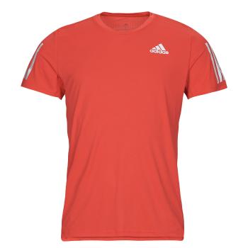 adidas  OWN THE RUN TEE  Tričká s krátkym rukávom Červená