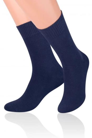 Pánske ponožky  015 Frotte dark blue