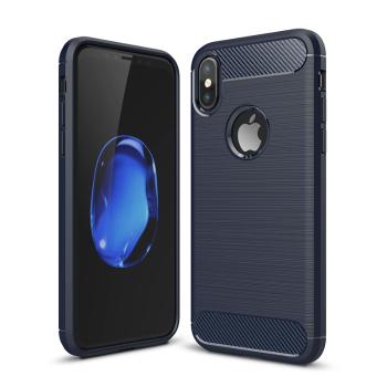 FLEXI TPU Ochranný kryt Apple iPhone XS Max modrý