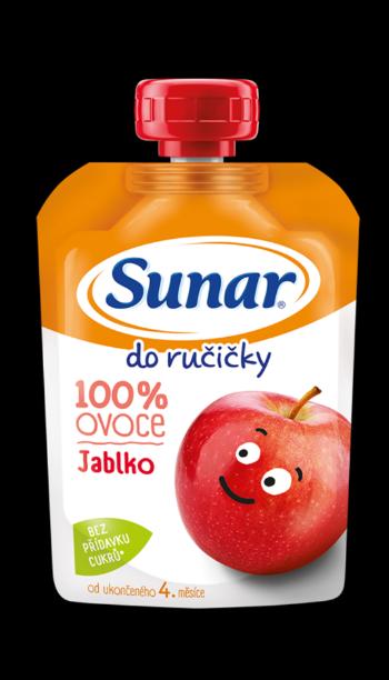 Sunárek do ručičky jablko 100 g,SUNAR Kapsička Do ručičky jablko 100 g