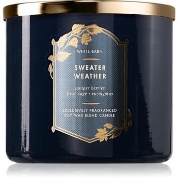 Bath & Body Works Sweater Weather vonná sviečka 411 g