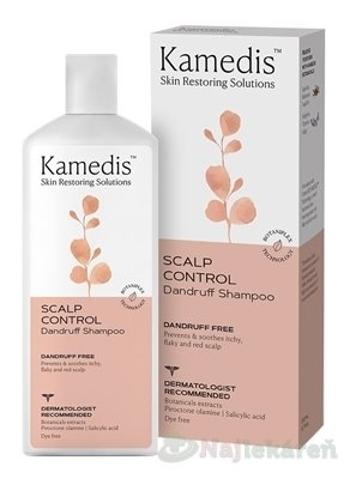 Kamedis SCALP CONTROL - DANDRUFF SHAMPOO šampón proti lupinám 200ml