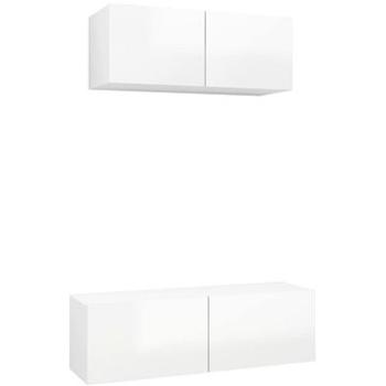 SHUMEE 2 ks biela s vysokým leskom, 3079332